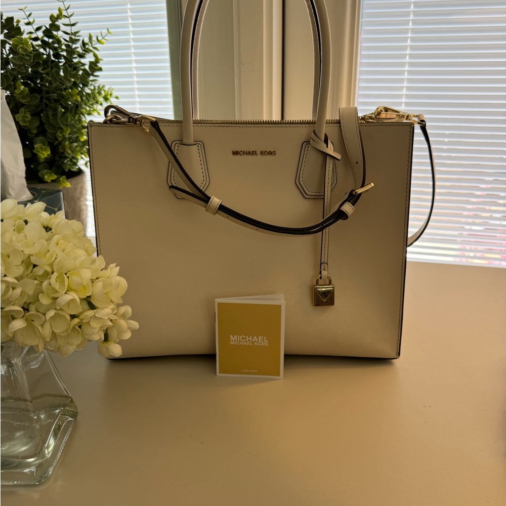 Michael Kors Ivory Tote Bag